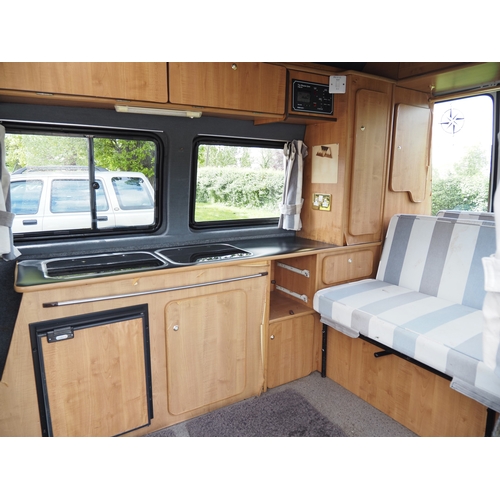 3033 - Renault Traffic T110 LWB campervan. Showing 34,071 miles. No MOT.  Reg. N508 FBP. V5 and key in offi... 