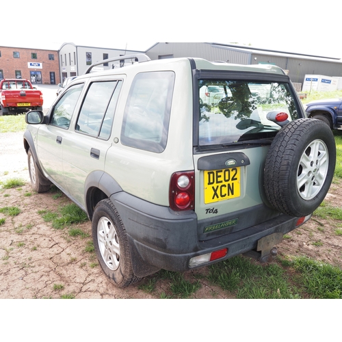 3034 - Land Rover Freelander TD4 GS. 5dr. MOT until 26/10/26. Reg. DE02 XCN. V5 and key in office