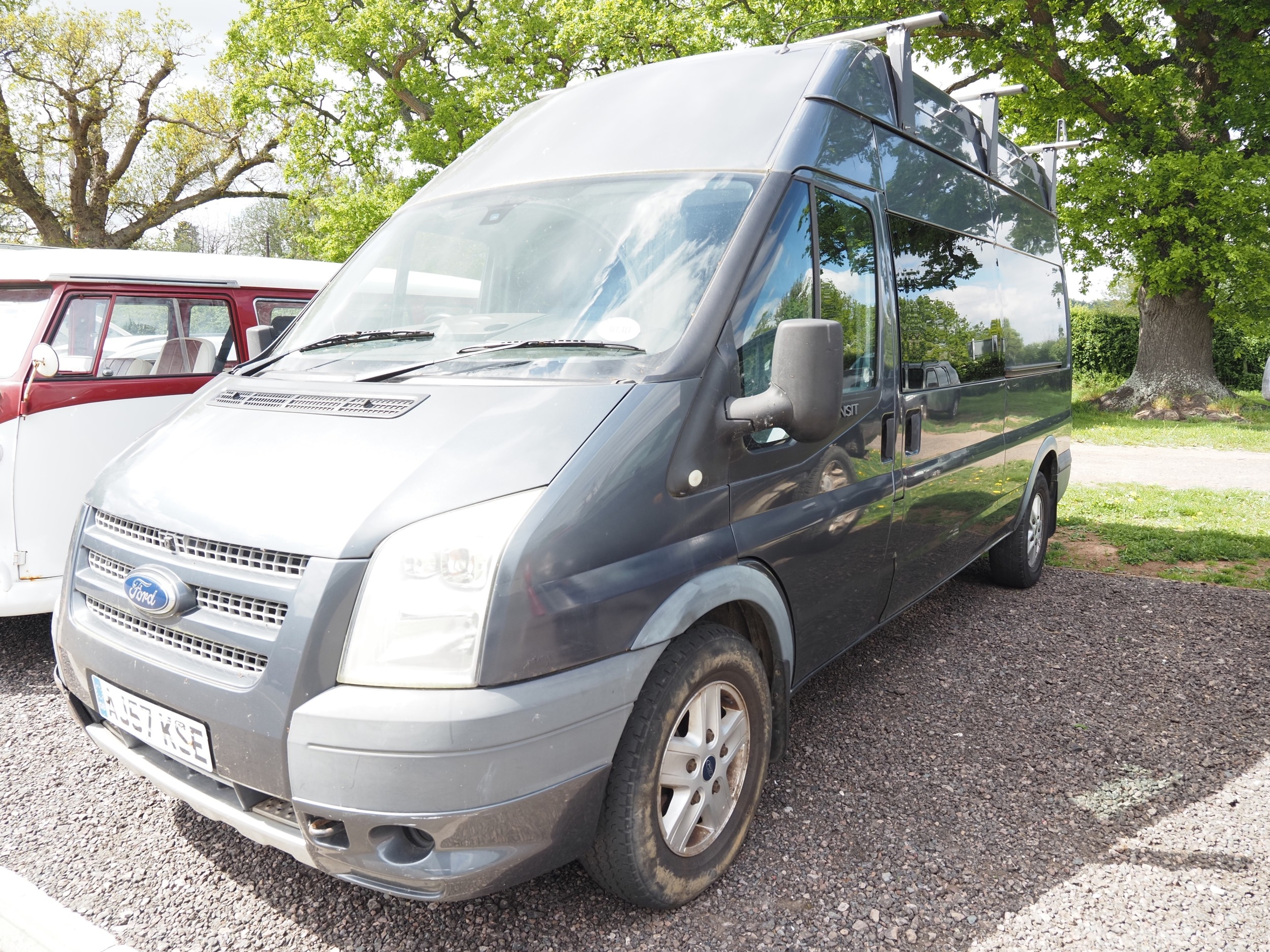 Ford Transit 115 T280 campervan. Showing 134,834 miles. Reg. AJ57 KSE ...
