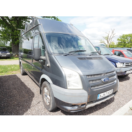 Ford Transit 115 T280 campervan. Showing 134,834 miles. Reg. AJ57 KSE ...