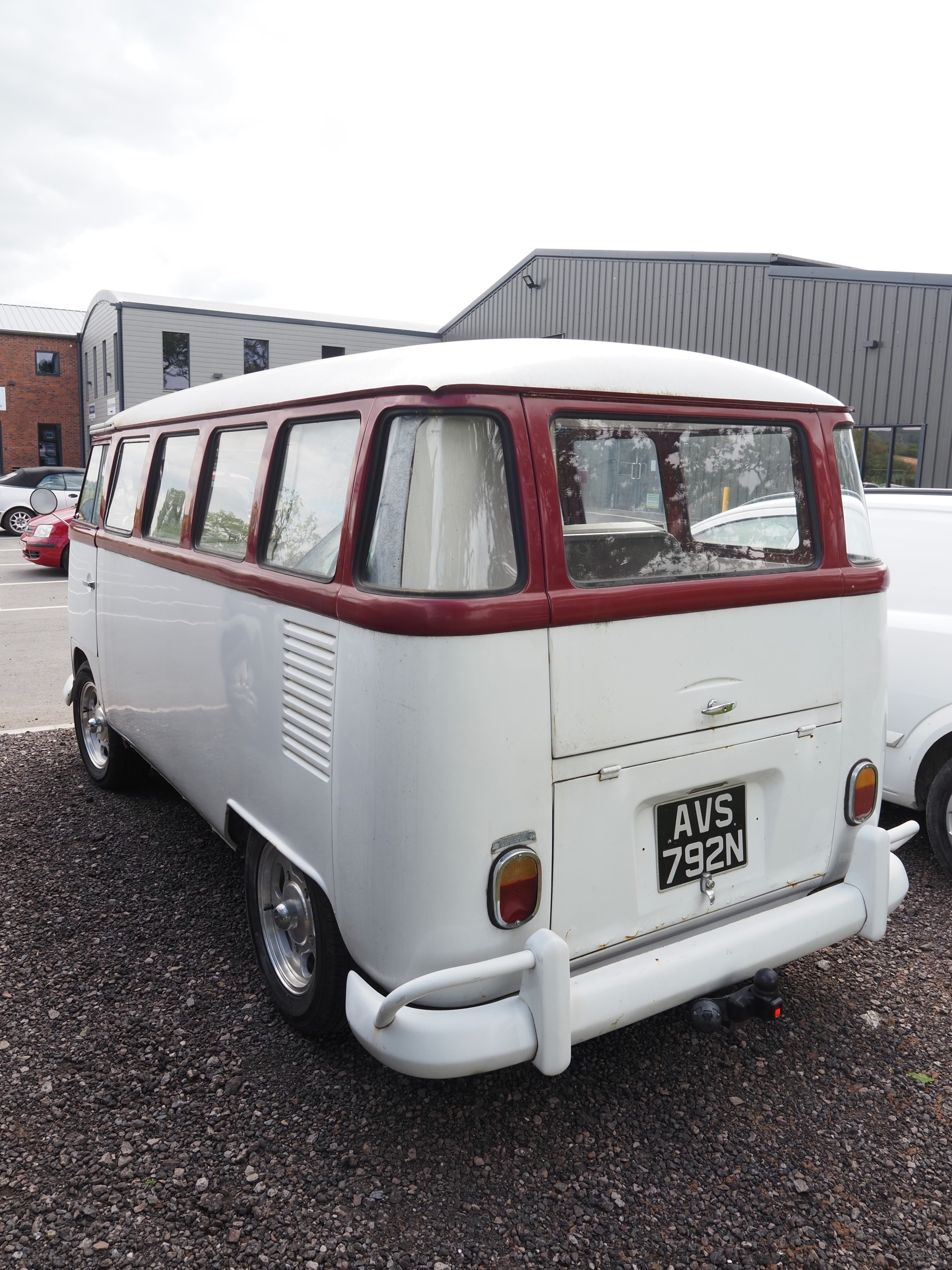 Volkswagen split screen campervan. LHD. Showing 97,562 miles. Reg. AVS ...