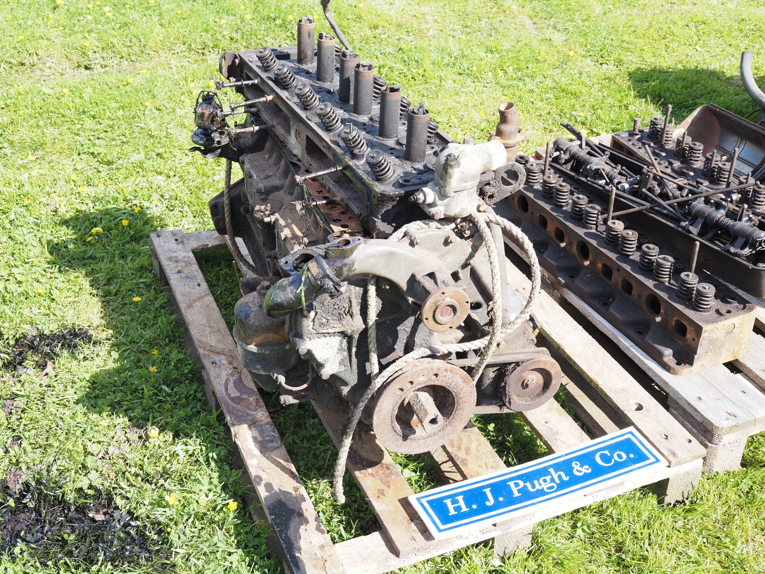 Humber Series 3 Super Snipe engine