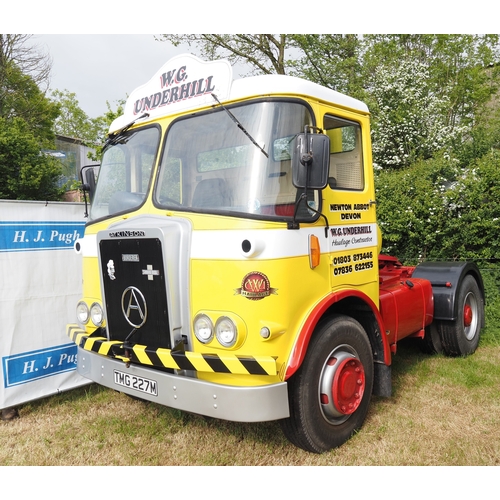 Atkinson/ Seddon Borderer tractor unit. 1972. 14 litre Cummins diesel ...