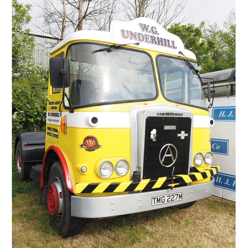 Atkinson/ Seddon Borderer tractor unit. 1972. 14 litre Cummins diesel ...