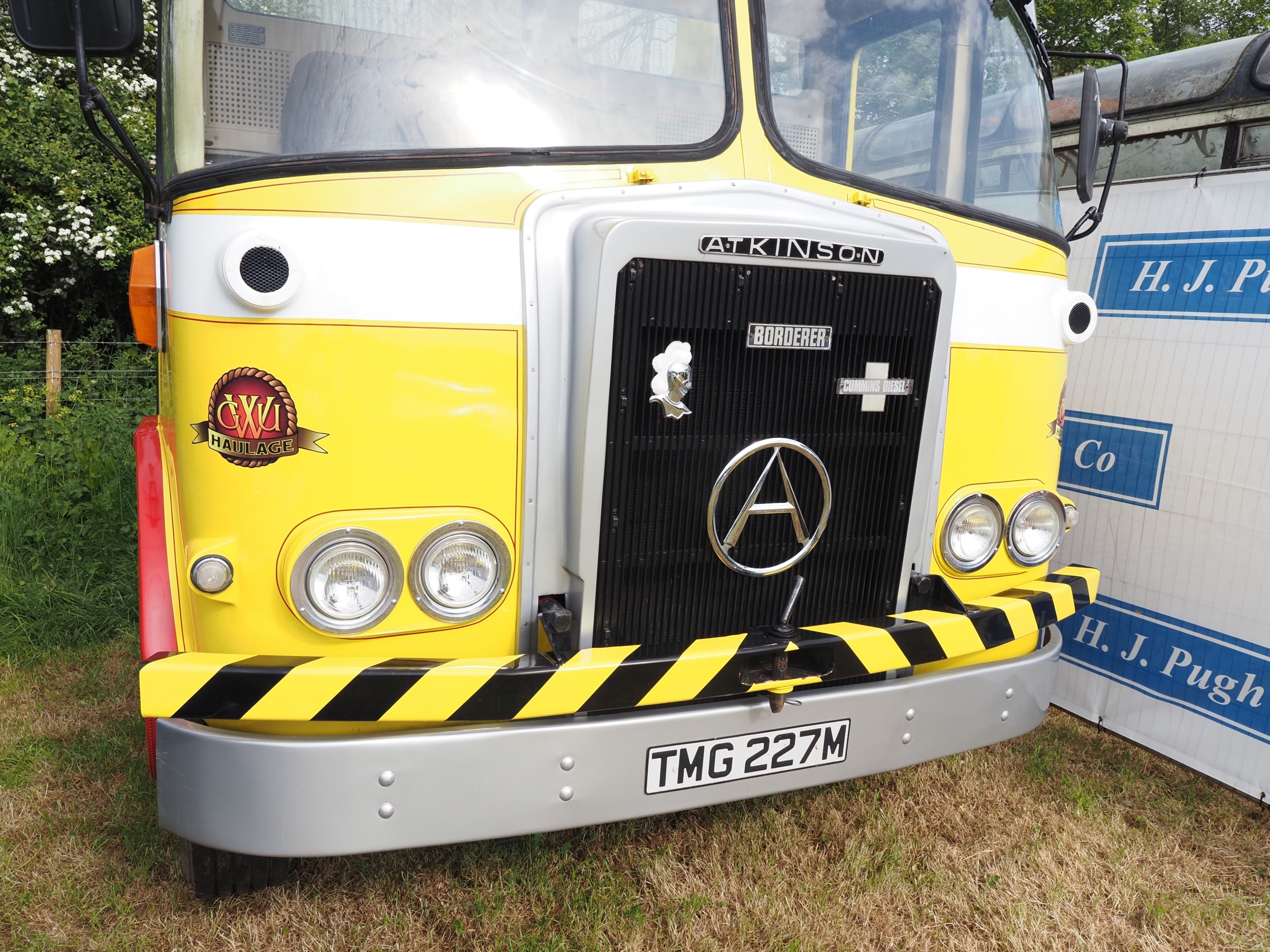 Atkinson/ Seddon Borderer tractor unit. 1972. 14 litre Cummins diesel ...