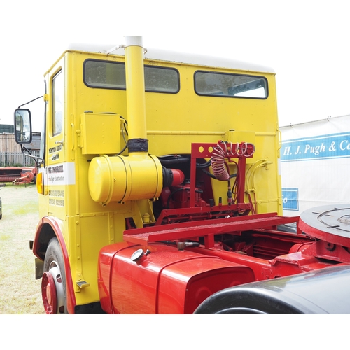 Atkinson/ Seddon Borderer tractor unit. 1972. 14 litre Cummins diesel ...