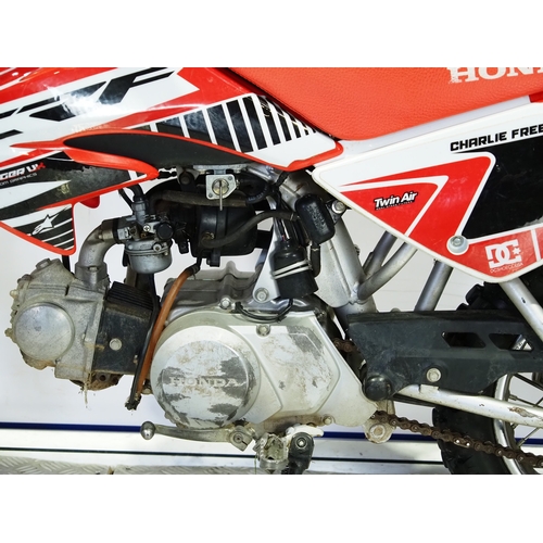 Honda CRF70F junior motocross bike. 2008. 70cc Frame No ...