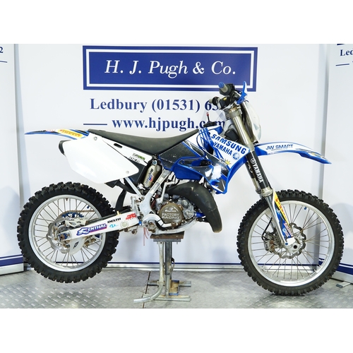 Yamaha YZ125 motocross bike. 125cc Frame No. JYACE16C000000957 Engine ...