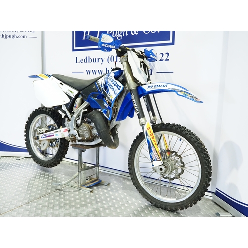 Yamaha YZ125 motocross bike. 125cc Frame No. JYACE16C000000957 Engine ...