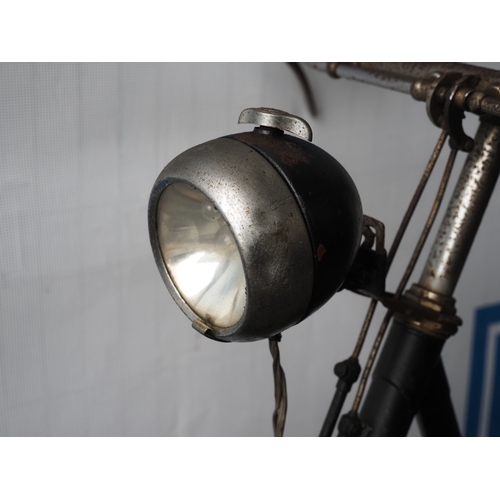 1006 - The Raleigh mini bicycle with King of the Road headlamp and Brooks seat