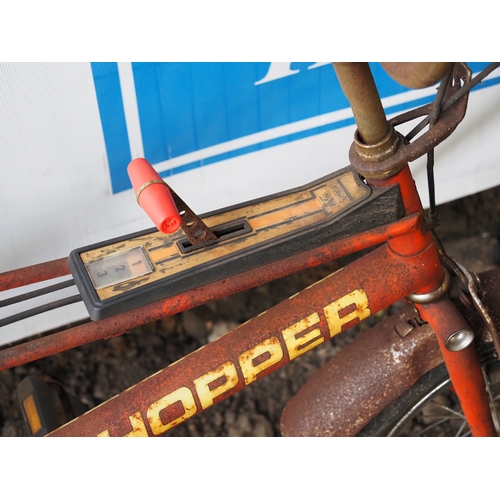 1020 - Raleigh 3 speed Chopper bicycle with Sturmey Archer gear change