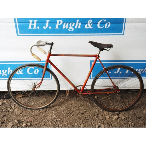 1042 - BSA single speed race bicycle