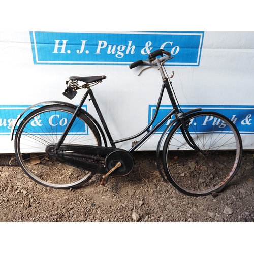 1055 - Early vintage ladies bicycle with Brooks seat
