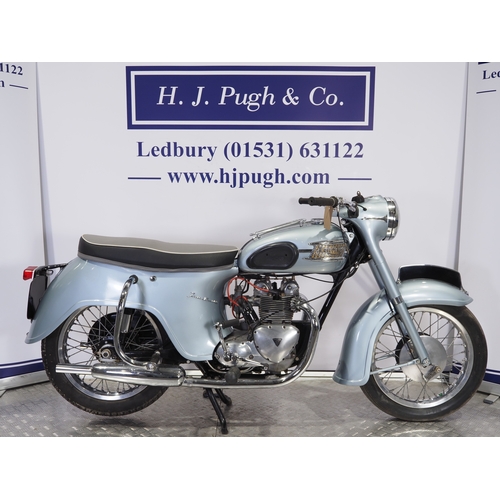 801 - Triumph 21 3TA motorcycle. 1960. 350cc
Frame No. 3TA416612
Engine No. 3TAH29185
Engine turns over wi... 