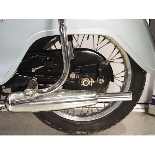 801 - Triumph 21 3TA motorcycle. 1960. 350cc
Frame No. 3TA416612
Engine No. 3TAH29185
Engine turns over wi... 