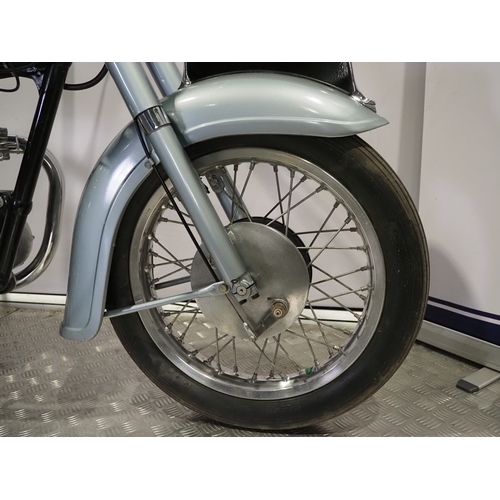 801 - Triumph 21 3TA motorcycle. 1960. 350cc
Frame No. 3TA416612
Engine No. 3TAH29185
Engine turns over wi... 