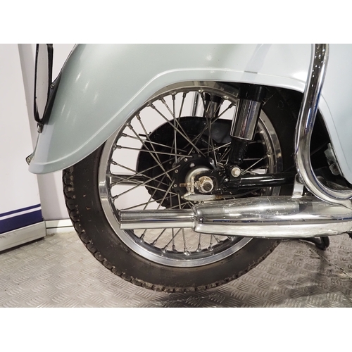 801 - Triumph 21 3TA motorcycle. 1960. 350cc
Frame No. 3TA416612
Engine No. 3TAH29185
Engine turns over wi... 