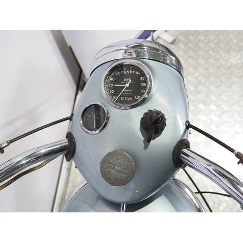 801 - Triumph 21 3TA motorcycle. 1960. 350cc
Frame No. 3TA416612
Engine No. 3TAH29185
Engine turns over wi... 