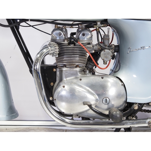 801 - Triumph 21 3TA motorcycle. 1960. 350cc
Frame No. 3TA416612
Engine No. 3TAH29185
Engine turns over wi... 