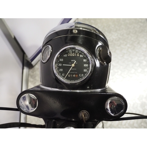 802 - BSA A10 motorcycle. 1960. 650cc
Frame No. GA7-10721
Engine No. DA10-12875
Engine turns over with com... 