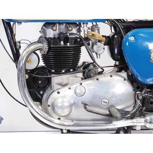 802 - BSA A10 motorcycle. 1960. 650cc
Frame No. GA7-10721
Engine No. DA10-12875
Engine turns over with com... 