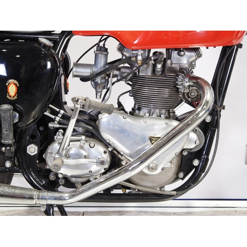 804 - Tribsa 500 motorcycle. 1959. 500cc
Engine No. T10011848N
Engine turns over with compression. Part of... 