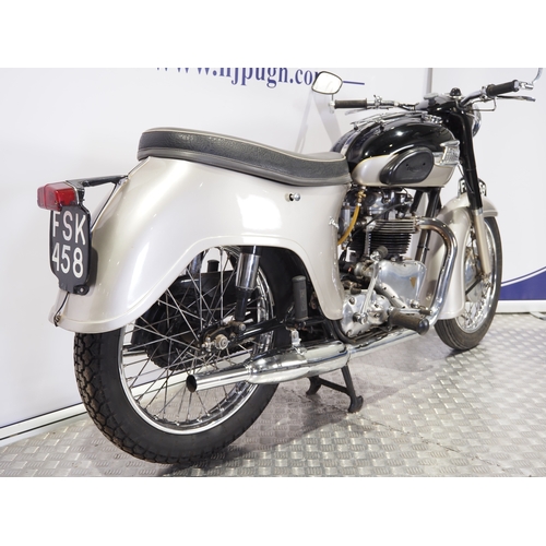 808 - Triumph 6T Thunderbird motorcycle. 1961. 650cc
Frame No. 6T 16659
Engine No. 6T 16659
Engine runs. T... 