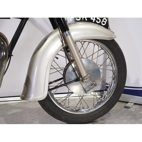 808 - Triumph 6T Thunderbird motorcycle. 1961. 650cc
Frame No. 6T 16659
Engine No. 6T 16659
Engine runs. T... 