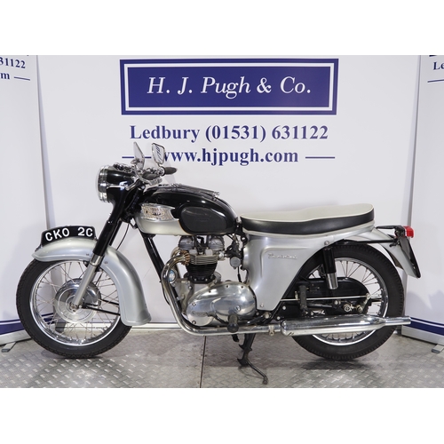 809 - Triumph 6T Thunderbird motorcycle. 1965. 649cc
Frame No. 6TDU6495
Engine No. 6TDU6495C
Engine runs. ... 