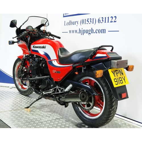 Kawasaki GPZ1100 A1 motorcycle. 1983. 1089cc Frame No. ZXT10A
