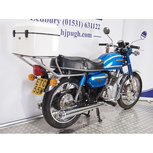 812 - Honda CD200 Benly motorcycle. 1981. 194cc
Frame No. MA012007539
Engine No. MA01E-2013681
Runs and ri... 
