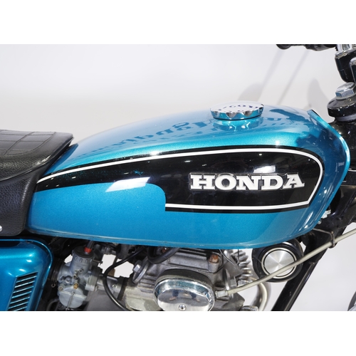 813 - Honda CB175 motorcycle. 1973. 174cc
Frame No. CB175-7037538
Engine No. CB175E-703810
Engine turns ov... 