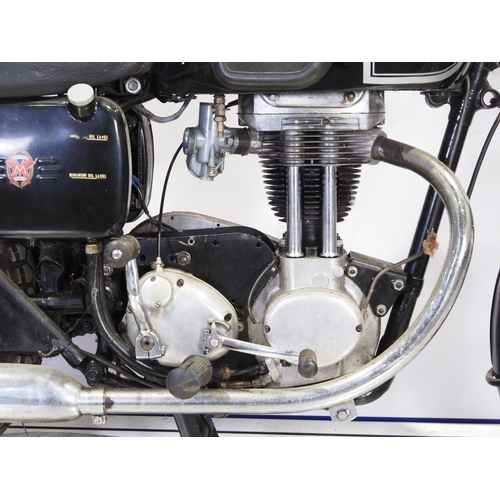 815 - Matchless G3 motorcycle. 1958. 350cc
Frame No. A60301
Engine No. 58/G3LS 35668
Property of a decease... 