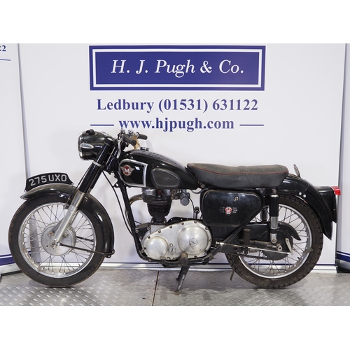 815 - Matchless G3 motorcycle. 1958. 350cc
Frame No. A60301
Engine No. 58/G3LS 35668
Property of a decease... 