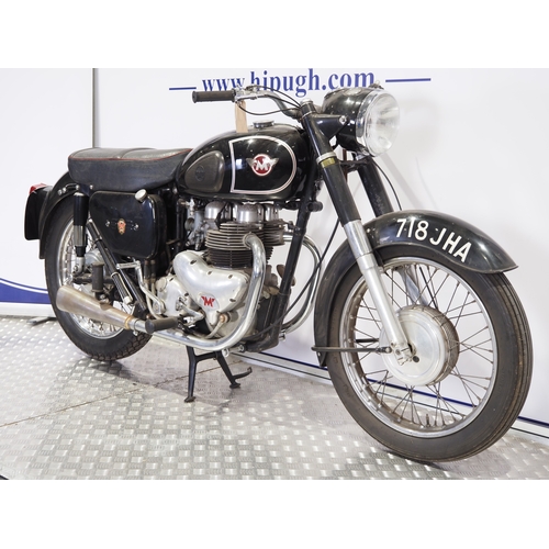 816 - Matchless G9 motorcycle. 1959. 500cc
Frame No. A66748 (V5 states 59/G9 51913)
Engine No. 59/G9 51913... 