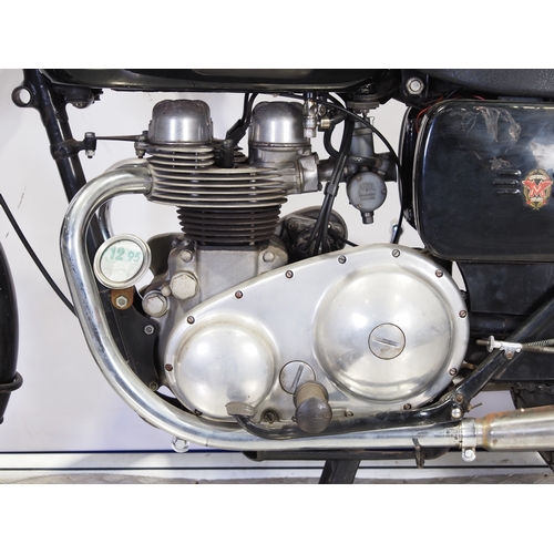 816 - Matchless G9 motorcycle. 1959. 500cc
Frame No. A66748 (V5 states 59/G9 51913)
Engine No. 59/G9 51913... 