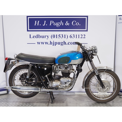 818 - Triumph T120R motorcycle restoration project. 1969. 650cc
Frame No. 31109 T120R
Engine No. GC22229 T... 