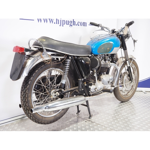 818 - Triumph T120R motorcycle restoration project. 1969. 650cc
Frame No. 31109 T120R
Engine No. GC22229 T... 
