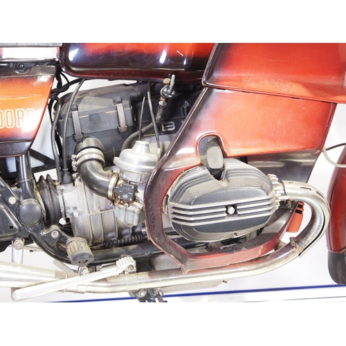 819 - BMW R100RS motorcycle.  1978. 980cc
Frame No. 6075844
Engine No. 807471808
Property of a deceased es... 