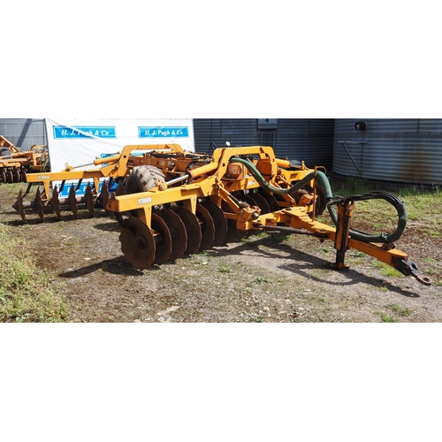 Simba 23c discs with rear drawbar and pipes. Manual in office