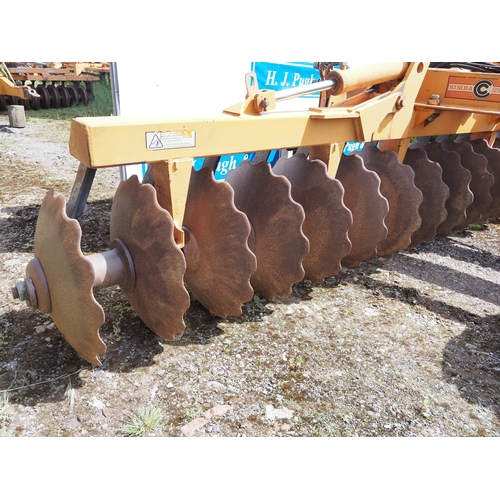Simba 23c discs with rear drawbar and pipes. Manual in office