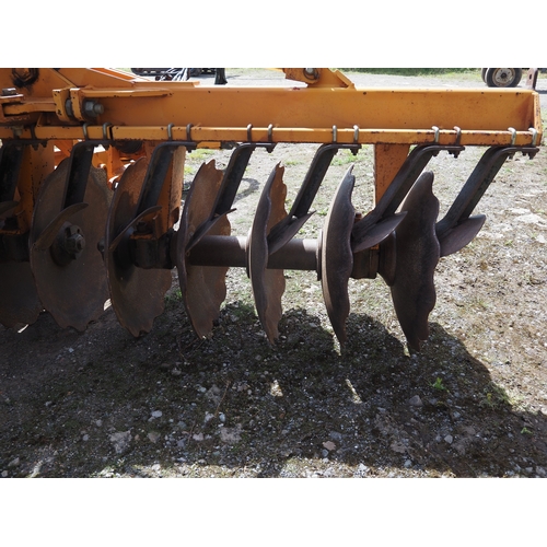 Simba 23c discs with rear drawbar and pipes. Manual in office