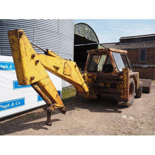 JCB 3D mk11 Digger with front bucket, rear grader bucket and 2ft, Reg ...