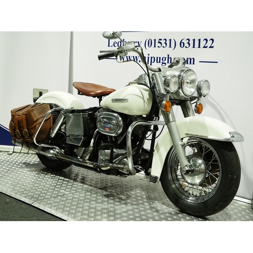 844 - Harley Davidson FL Police Special motorcycle. 1974. 1200cc
Frame No. 2A46590H4
Engine No. 2A46590H4
... 