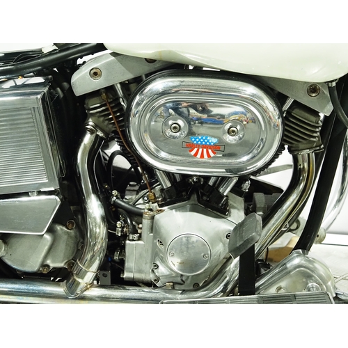 844 - Harley Davidson FL Police Special motorcycle. 1974. 1200cc
Frame No. 2A46590H4
Engine No. 2A46590H4
... 