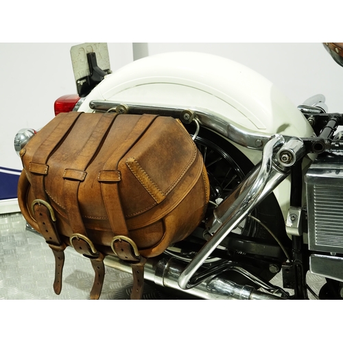 844 - Harley Davidson FL Police Special motorcycle. 1974. 1200cc
Frame No. 2A46590H4
Engine No. 2A46590H4
... 