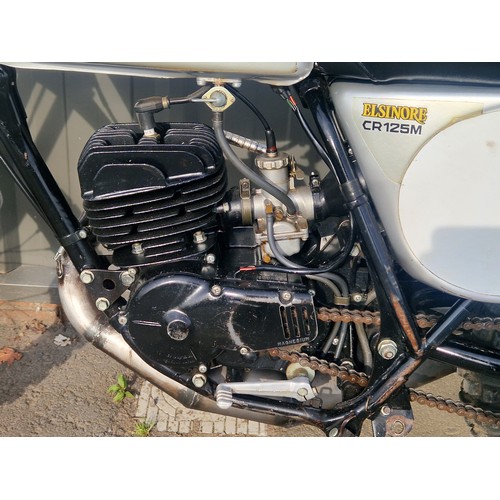 851 - Honda CR125M Elsinore motorcycle. 1973. 125cc Frame No. CR125M-2009275 Engine No. CR125ME-2009354 En... 