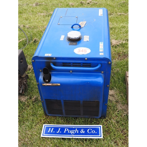 Generator. Keys in office