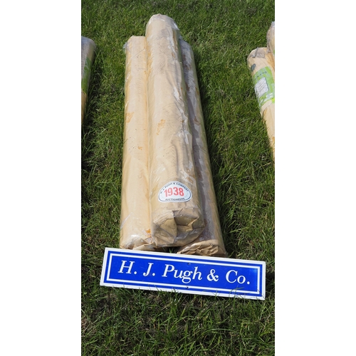 Galvanized 13mm chicken wire netting (22g wire) 120cm x 25m (seconds) - 3