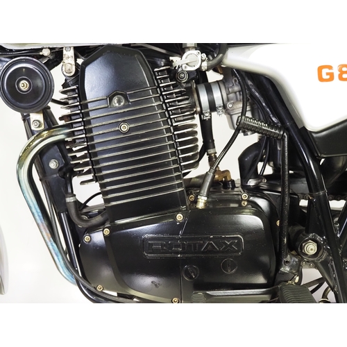 845 - Harris Matchless G80 motorcycle. 1987. 500cc
Frame No. HN223403
Engine No. 223403
Part of a private ... 